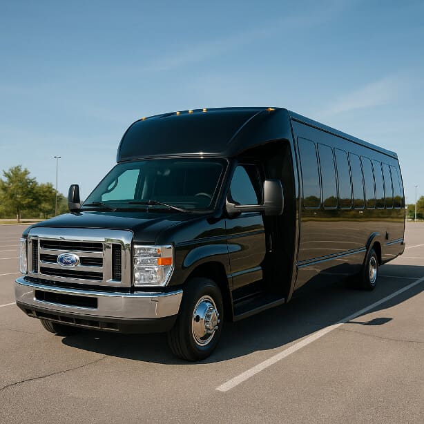 Charter Bus Rental Sioux City 18 Passenger Minibus