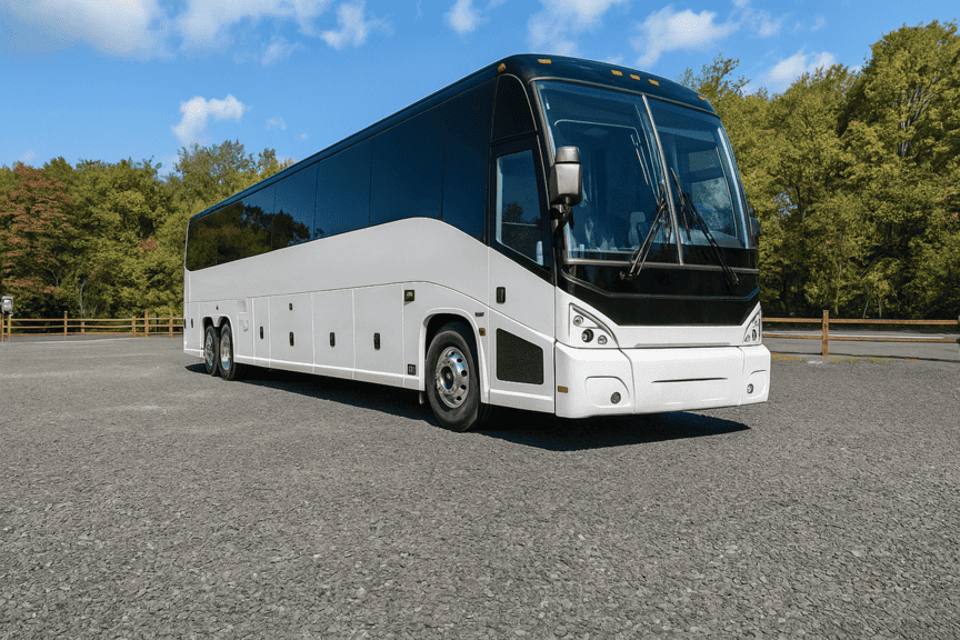 picture of Charter Bus Rental Sioux City coach bus